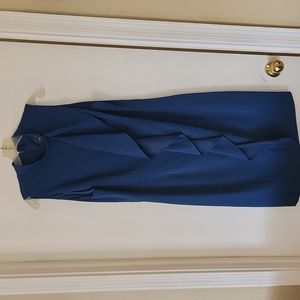 Adrianna Papell Navy Sleeveless Dress - Size 16